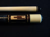 Boriz Billiards Black Leather Grip Pool Cue Stick Majestic GB8C Series inlaid