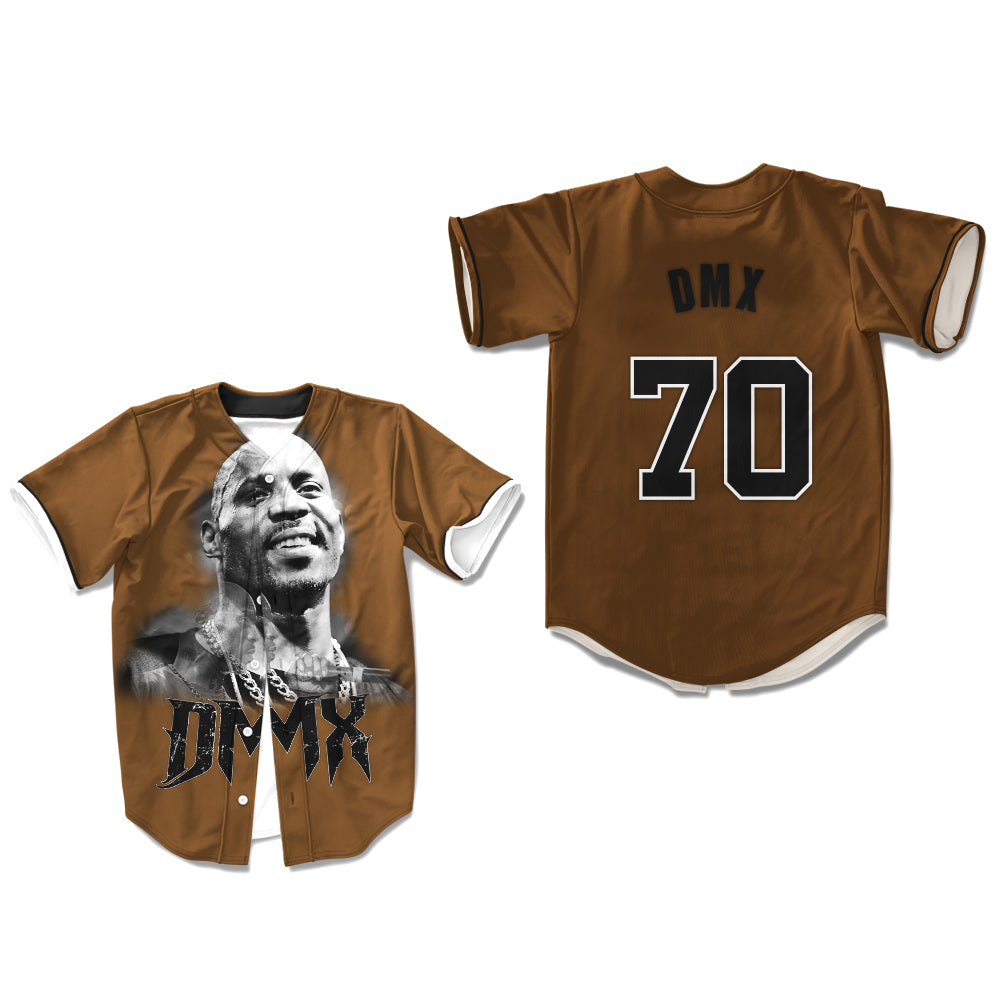 DMX Rough Ryders Simons Dark Man X baseball Print Jersey