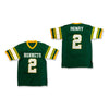 Derrick Henry 2 Yulee High School Hornets Green Football Jersey