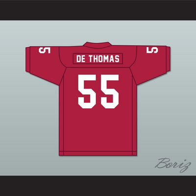 Derrick Thomas 55 Alabama Red Football Jersey