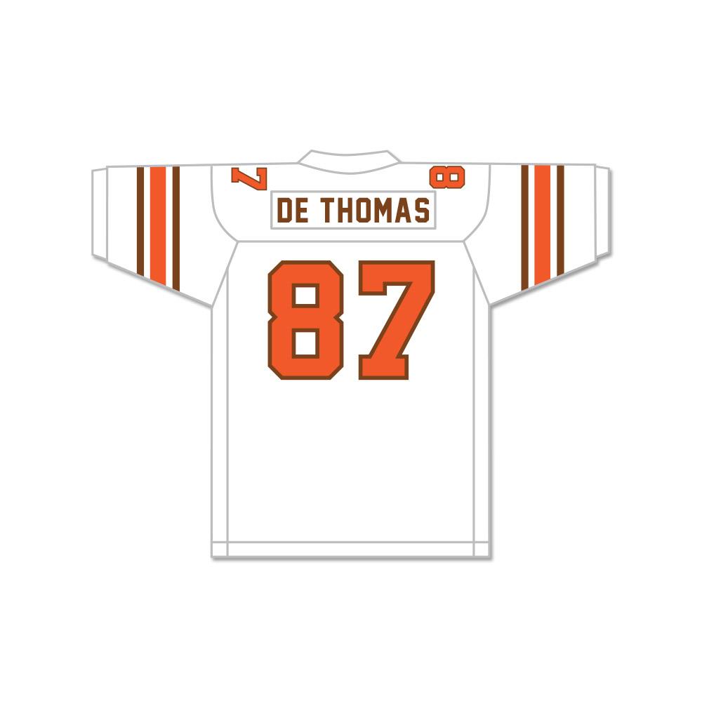 Derrick Thomas 87 South Miami Senior High School Cobras White Football  Jersey 1 — BORIZ