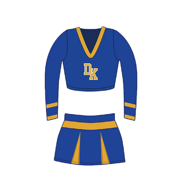 Megan Fox Jennifer Check Devil's Kettle High School Long Sleeve Cheerleader Uniform Jennifer's Body