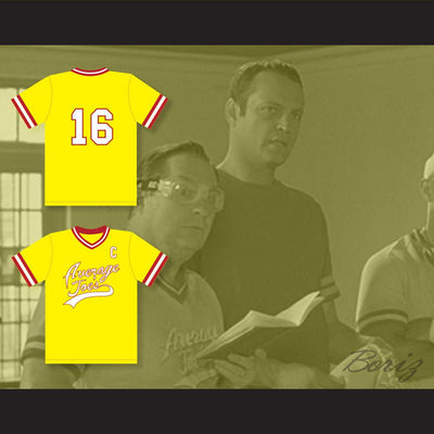 Vince Vaughn Pete LaFleur 16 Average Joe's Gym Dodgeball Jersey - borizcustom - 3