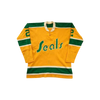 Doug Roberts 2 California Golden Seals Yellow Hockey Jersey