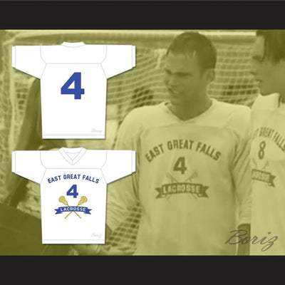 Steve Stifler 4 East Great Falls Lacrosse Jersey Stitch Sewn - borizcustom - 3