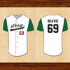 Frog Baseball 69 Beavis Baseball Jersey by Morrissey&Macallan - borizcustom