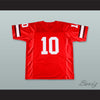 Fran Tarkenton 10 Georgia Red Football Jersey