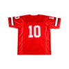 Fran Tarkenton 10 Georgia Red Football Jersey