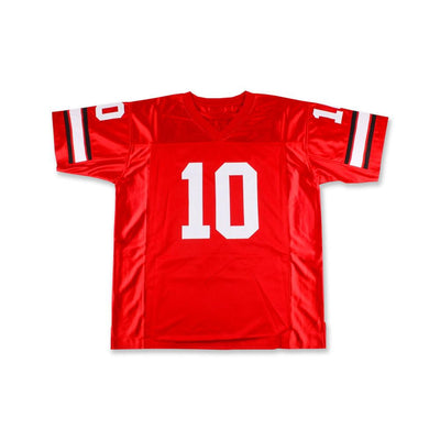 Fran Tarkenton 10 Georgia Red Football Jersey