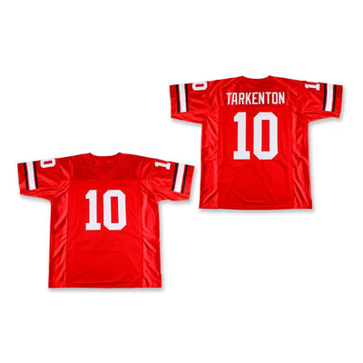 Fran Tarkenton 10 Georgia Red Football Jersey