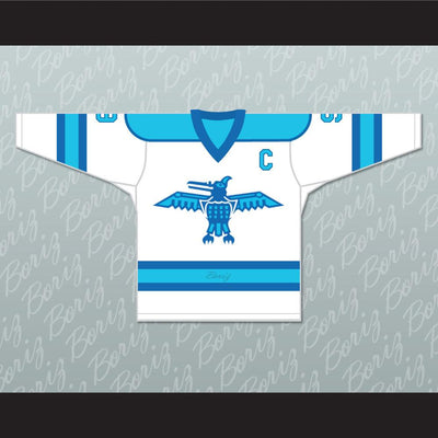 Wayne Gretzky 9 Ross Sheppard High School Thunderbirds Hockey Jersey Stitch Sewn - borizcustom - 1