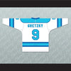 Wayne Gretzky 9 Ross Sheppard High School Thunderbirds Hockey Jersey Stitch Sewn - borizcustom - 2