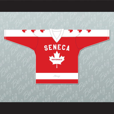 Wayne Gretzky 9 Seneca Nationals Hockey Jersey Metro Junior B Hockey League Stitch Sewn - borizcustom
