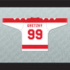Wayne Gretzky 99 Seneca Nationals Hockey Jersey Metro Junior B Hockey League Stitch Sewn - borizcustom - 2