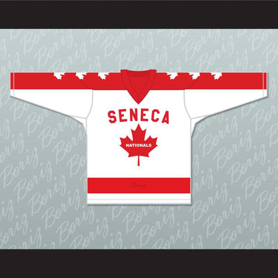 Wayne Gretzky 99 Seneca Nationals Hockey Jersey Metro Junior B Hockey League Stitch Sewn - borizcustom