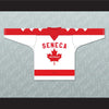 Wayne Gretzky 9 Seneca Nationals Hockey Jersey Metro Junior B Hockey League Stitch Sewn - borizcustom - 1
