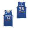 Giannis Antetokounmpo 34 Greece Blue Basketball Jersey 2019 refresh Colors