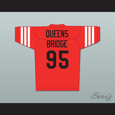 Prodigy 95 Hennessy Queens Bridge Red Football Jersey - borizcustom - 2