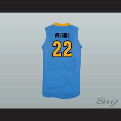 Andrew Wiggins Huntington Prep Basketball Jersey Stitch Sewn - borizcustom