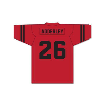 Herb Adderley 26 Northeast High School Vikings Red Football Jersey 1