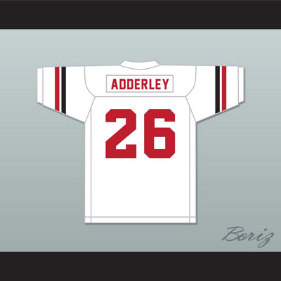 Herb Adderley 26 Northeast High School Vikings White Football Jersey 1