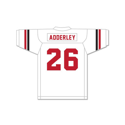 Herb Adderley 26 Northeast High School Vikings White Football Jersey 1