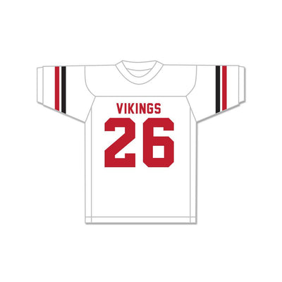 Herb Adderley 26 Northeast High School Vikings White Football Jersey 2