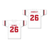 Herb Adderley 26 Northeast High School Vikings White Football Jersey 2