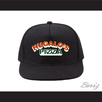 Ricky Bobby Hugalo's Pizza Logo 1 Black Baseball Hat