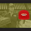 Ricky Bobby Hugalo's Pizza Logo 1 Red Baseball Hat
