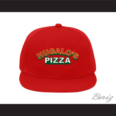 Ricky Bobby Hugalo's Pizza Logo 2 Red Baseball Hat