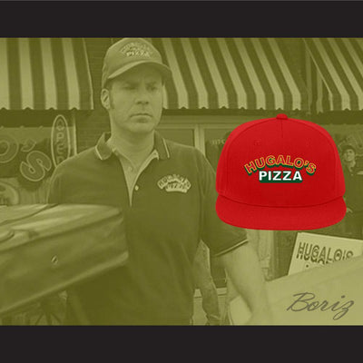 Ricky Bobby Hugalo's Pizza Logo 2 Red Baseball Hat