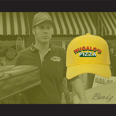 Ricky Bobby Hugalo's Pizza Logo 2 Yellow Baseball Hat