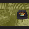 Ricky Bobby Hugalo's Pizza Logo 4 Black Baseball Hat