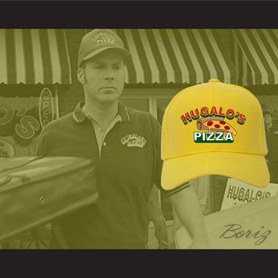 Ricky Bobby Hugalo's Pizza Logo 4 Yellow Baseball Hat