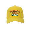 Ricky Bobby Hugalo's Pizza Logo 4 Yellow Baseball Hat