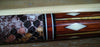 Boriz Billiards Black Leather Grip Pool Cue Stick Majestic  ENBD Series inlaid