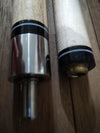 Boriz Billiards Black Leather Grip Pool Cue Stick Majestic  TNBD Series inlaid