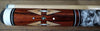 Boriz Billiards Black Leather Grip Pool Cue Stick Majestic  2BBC Series inlaid