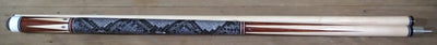 Boriz Billiards Black Leather Grip Pool Cue Stick Majestic  2i2C Series inlaid