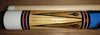 Boriz Billiards Black Leather Grip Pool Cue Stick Majestic 5VUA Series inlaid