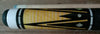 Boriz Billiards Black Leather Grip Pool Cue Stick Majestic RREC Series inlaid