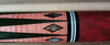 Boriz Billiards Black Leather Grip Pool Cue Stick Majestic RRXF Series inlaid