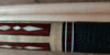 Boriz Billiards Black Leather Grip Pool Cue Stick Majestic  nW2C Series inlaid