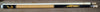 Boriz Billiards Black Leather Grip Pool Cue Stick Majestic Series inlaid By9W