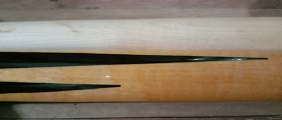 Boriz Billiards Black Leather Grip Pool Cue Stick Majestic  #BjvC Series inlaid