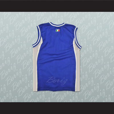 Italia Basketball Jersey Any Player or Number Stitch Sewn - borizcustom