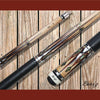 Boriz Billiards Pool Cue Stick Classic Style Black Leather JL 634
