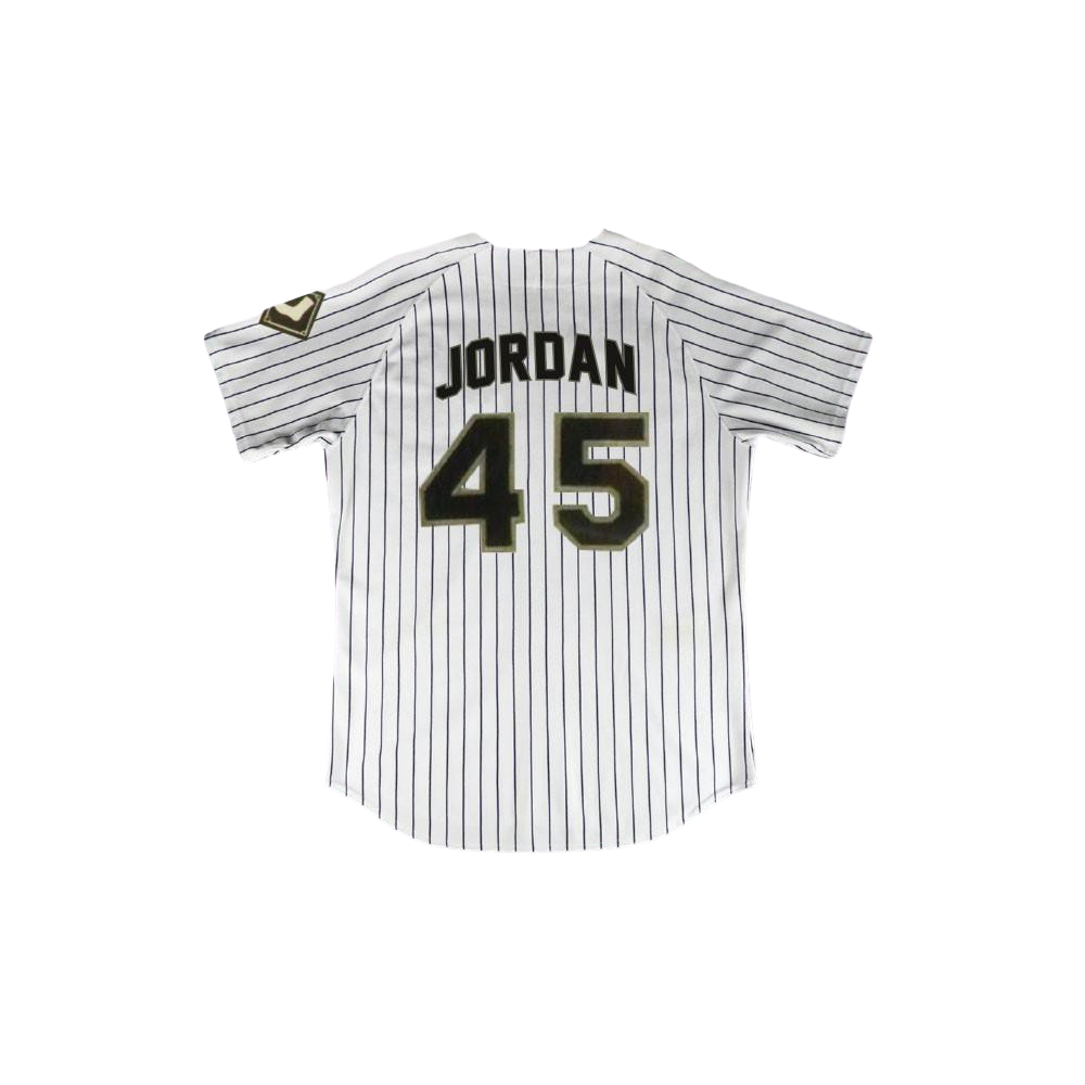 Michael Jordan 45 Birmingham Barons Pinstriped Baseball Jersey -  borizshopping