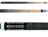 Boriz Billiards Black Leather Grip Pool Cue Stick Majestic Series inlaid 3X4Q